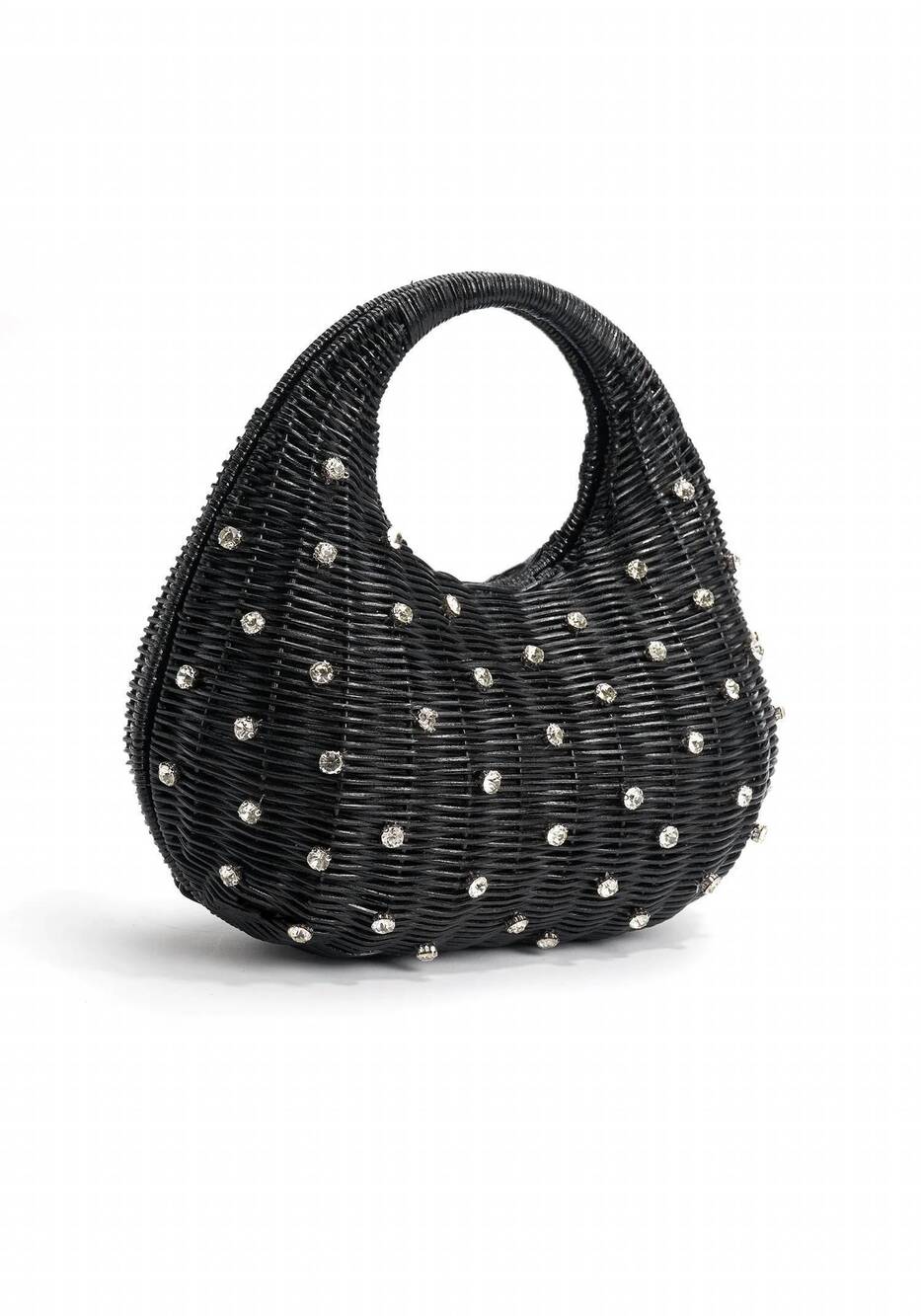 NEW EMM KUO women's hudson top-handle basket bag in black